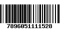 Código de Barras 7896051111528