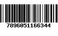 Código de Barras 7896051166344