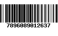 Código de Barras 7896089012637