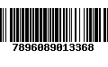 Código de Barras 7896089013368