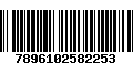 Código de Barras 7896102582253