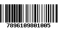 Código de Barras 7896109801005