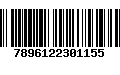 Código de Barras 7896122301155