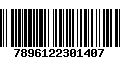 Código de Barras 7896122301407