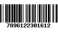 Código de Barras 7896122301612