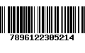 Código de Barras 7896122305214