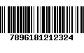 Código de Barras 7896181212324