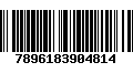 Código de Barras 7896183904814