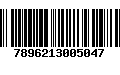 Código de Barras 7896213005047