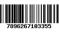 Código de Barras 7896267103355