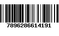 Código de Barras 7896286614191