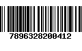 Código de Barras 7896328200412