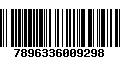 Código de Barras 7896336009298