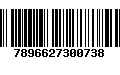 Código de Barras 7896627300738