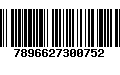 Código de Barras 7896627300752