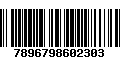 Código de Barras 7896798602303