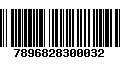 Código de Barras 7896828300032