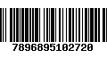 Código de Barras 7896895102720