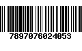 Código de Barras 7897076024053