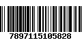 Código de Barras 7897115105828