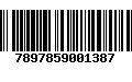 Código de Barras 7897859001387