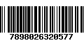 Código de Barras 7898026320577