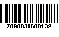 Código de Barras 7898039680132