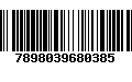 Código de Barras 7898039680385