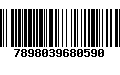 Código de Barras 7898039680590