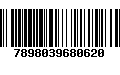 Código de Barras 7898039680620