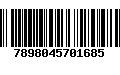 Código de Barras 7898045701685