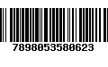 Código de Barras 7898053580623