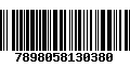 Código de Barras 7898058130380