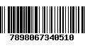 Código de Barras 7898067340510