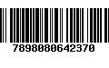 Código de Barras 7898080642370