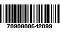 Código de Barras 7898080642899