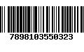 Código de Barras 7898103550323