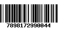 Código de Barras 7898172990044