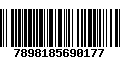 Código de Barras 7898185690177