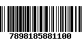 Código de Barras 7898185881100