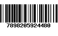 Código de Barras 7898205924480