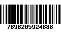 Código de Barras 7898205924688