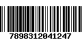 Código de Barras 7898312041247