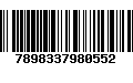 Código de Barras 7898337980552