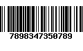 Código de Barras 7898347350789