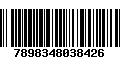 Código de Barras 7898348038426