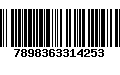 Código de Barras 7898363314253