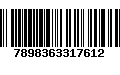 Código de Barras 7898363317612