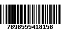 Código de Barras 7898555418158