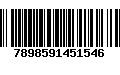 Código de Barras 7898591451546